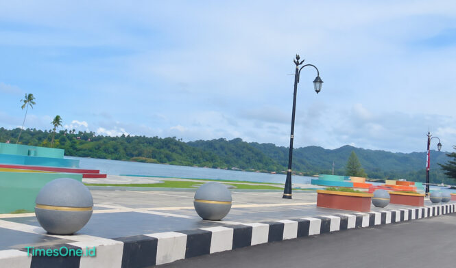 Ilustrasi areal kawasan strategis ekonomi Kota Labuha, Bacan Halmahera Selatan