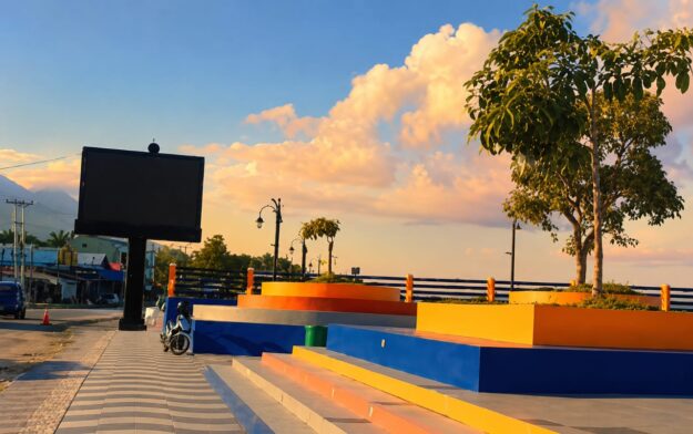 Taman Zero Point Kota Labuha, Bacan Halmahera Selatan | Dok. TimesOne
