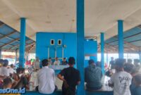 Rapat Internal Koperasi Sibela Bintang Selatan di Kantor Pelabuhan Desa Kupal, Bacan Selatan