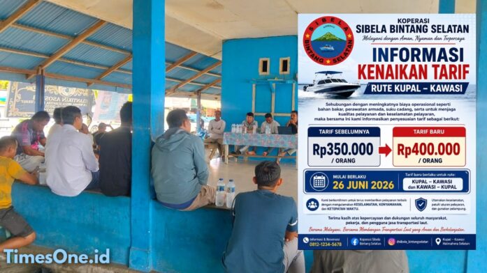 Rapat Internal Penyesuaian Harga Tiket Speed Boat Rute Kupal-Kawasi