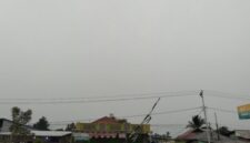 Situasi udara di wilayah kota Bacan, Halsel