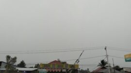 Situasi udara di wilayah kota Bacan, Halsel